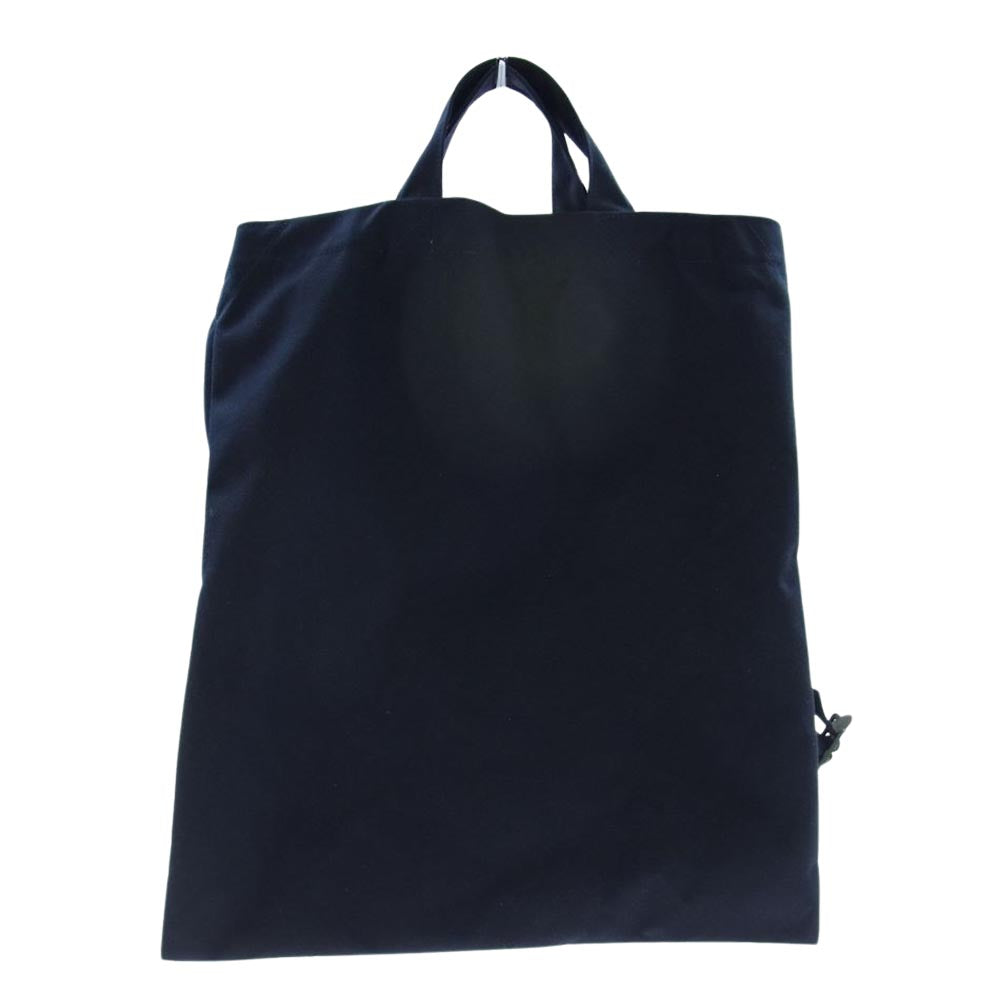 COMME des GARCONS HOMME DEUX コムデギャルソンオムドゥ DE-K201 × PORTER ポーター NEWTON BAG ニュートン 2WAY トート ハンド バッグ ネイビー系【中古】