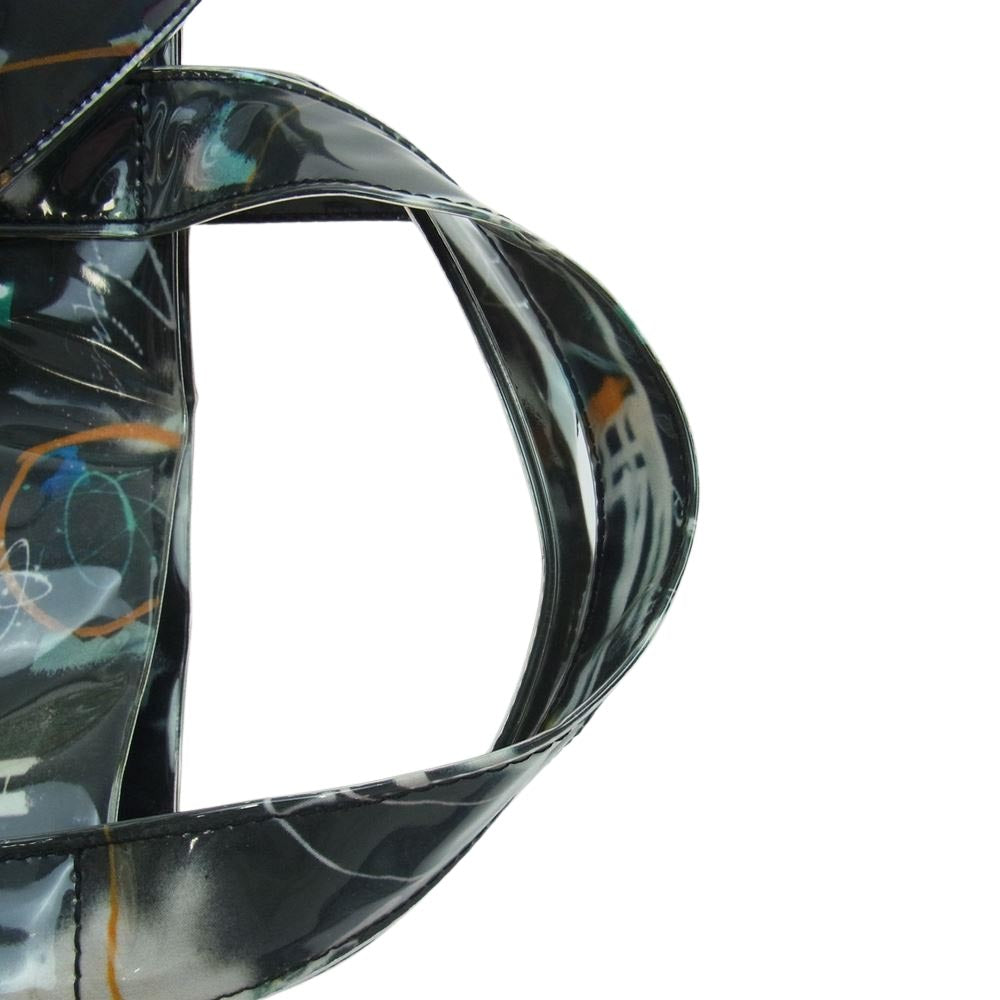 COMME des GARCONS コムデギャルソン 20AW W28611 × FUTURA フューチュラ SHIRT シャツ PVC グラフィティ ショルダー トート バッグ マルチカラー系【中古】