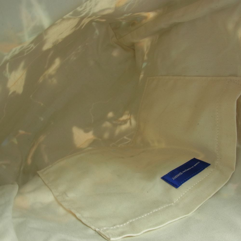 COMME des GARCONS コムデギャルソン 20AW W28611 × FUTURA フューチュラ SHIRT シャツ PVC グラフィティ ショルダー トート バッグ マルチカラー系【中古】