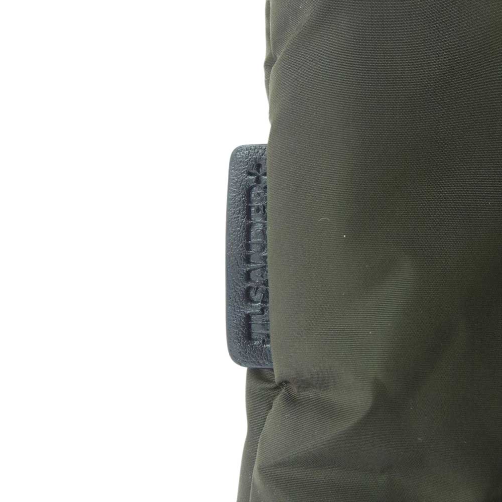 JIL SANDER ジルサンダー DRAWSTRING ドローストリング ショルダー バッグ 巾着 カーキ系【中古】