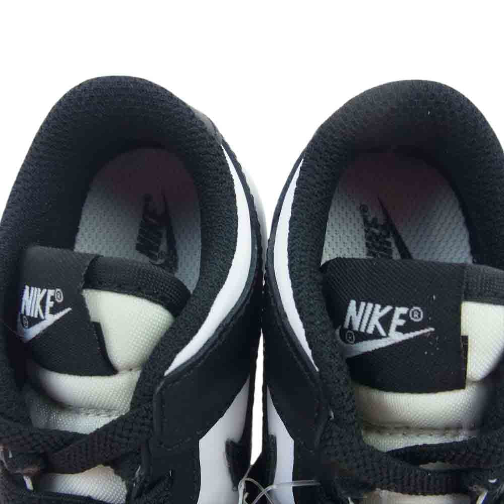 NIKE ナイキ CW1589-100 TD Dunk Low White Black ダンク ロー ホワイト ブラック キッズ スニーカー ブラック系 ホワイト系 13cm【新古品】【未使用】【中古】