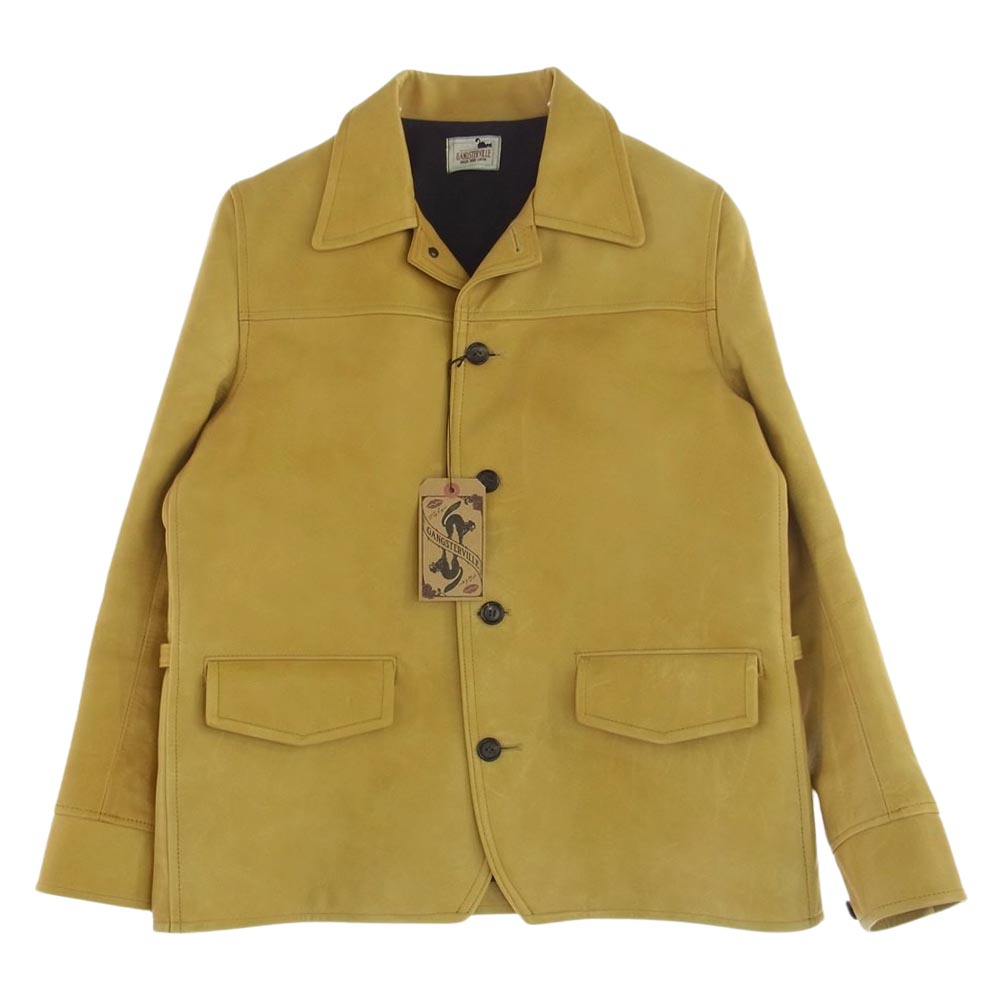 GANGSTERVILLE ギャングスタービル 21AW GSV-21-AW-01 HORSE HIDE ホースハイド 馬革 カーコート キャメル XXL【中古】