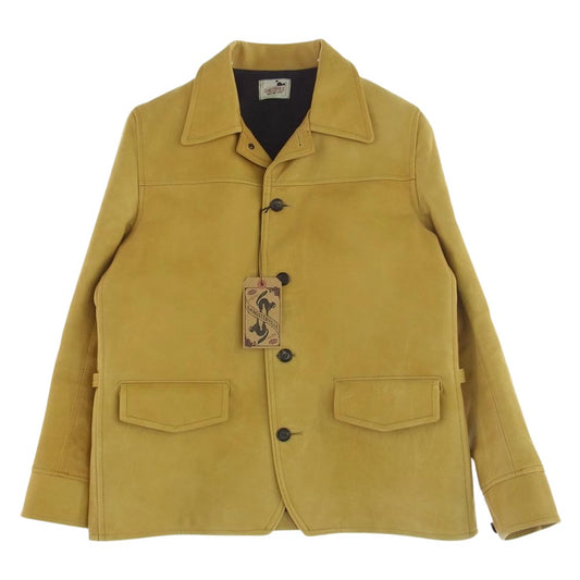 GANGSTERVILLE ギャングスタービル 21AW GSV-21-AW-01 HORSE HIDE ホースハイド 馬革 カーコート キャメル XXL【中古】