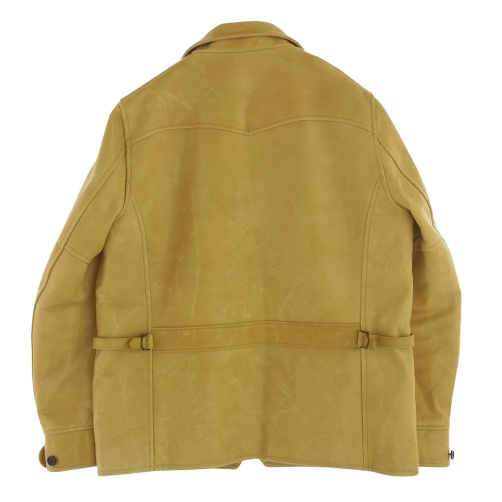GANGSTERVILLE ギャングスタービル 21AW GSV-21-AW-01 HORSE HIDE ホースハイド 馬革 カーコート キャメル XXL【中古】