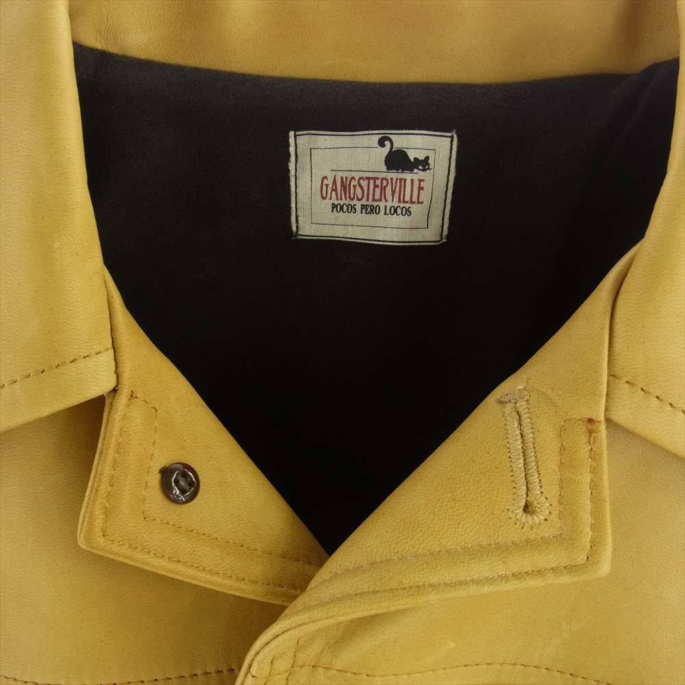 GANGSTERVILLE ギャングスタービル 21AW GSV-21-AW-01 HORSE HIDE ホースハイド 馬革 カーコート キャメル XXL【中古】