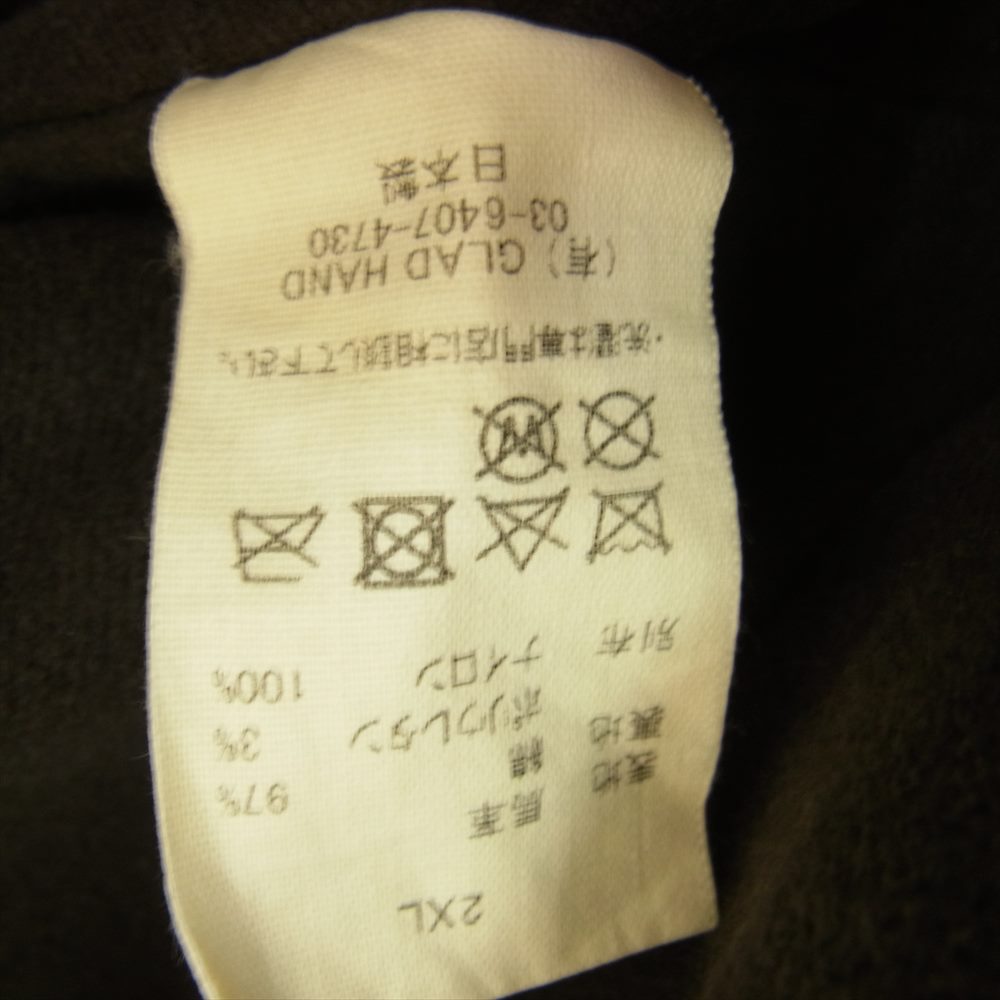 GANGSTERVILLE ギャングスタービル 21AW GSV-21-AW-01 HORSE HIDE ホースハイド 馬革 カーコート キャメル XXL【中古】
