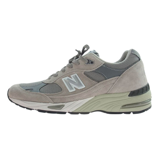 NEW BALANCE ニューバランス M991 GL 991 Gray スニーカー グレー系 ダークグレー系 ホワイト系 28cm【中古】