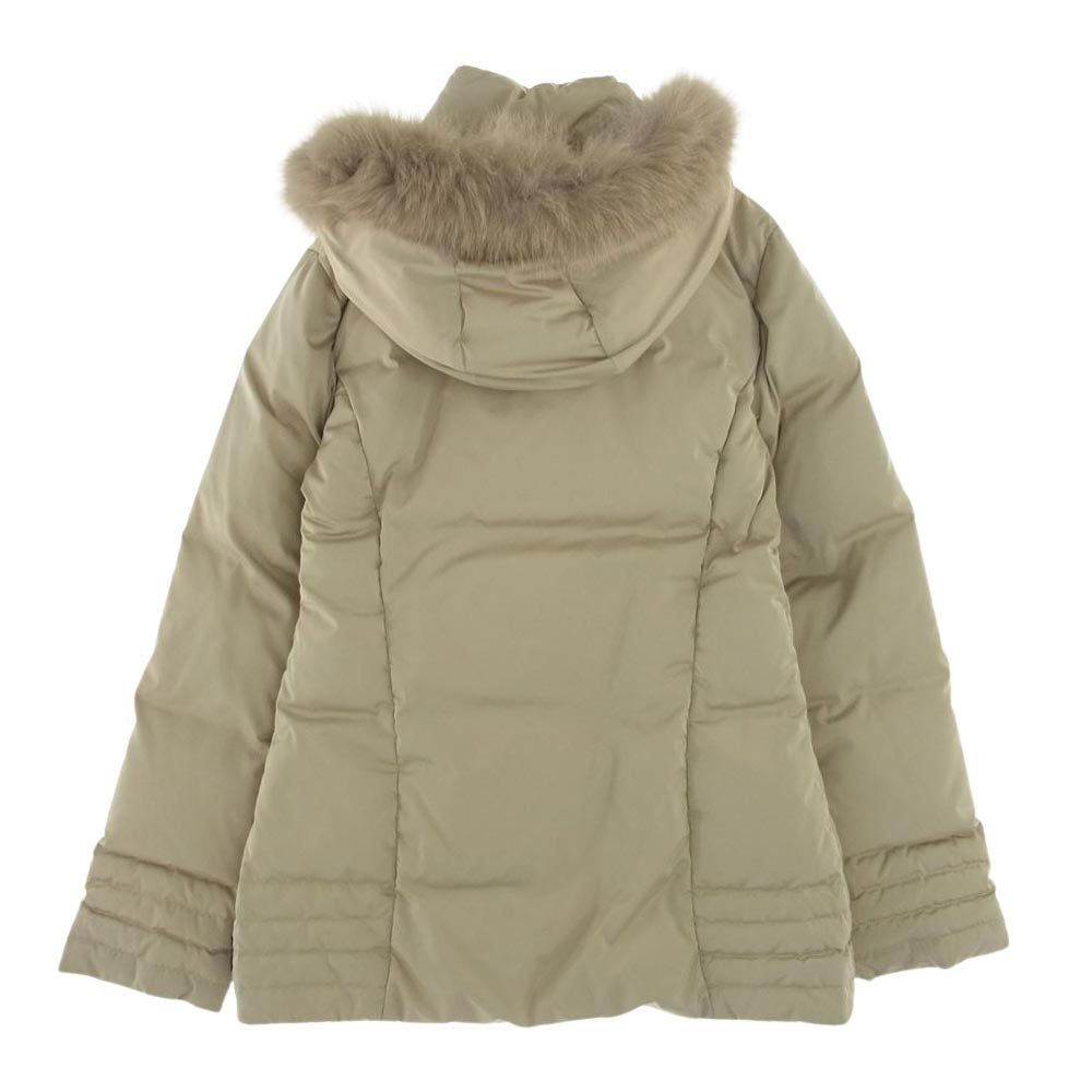 MONCLER モンクレール 茶タグ TANZ タンツ ダウンコート ベージュ系 1【中古】