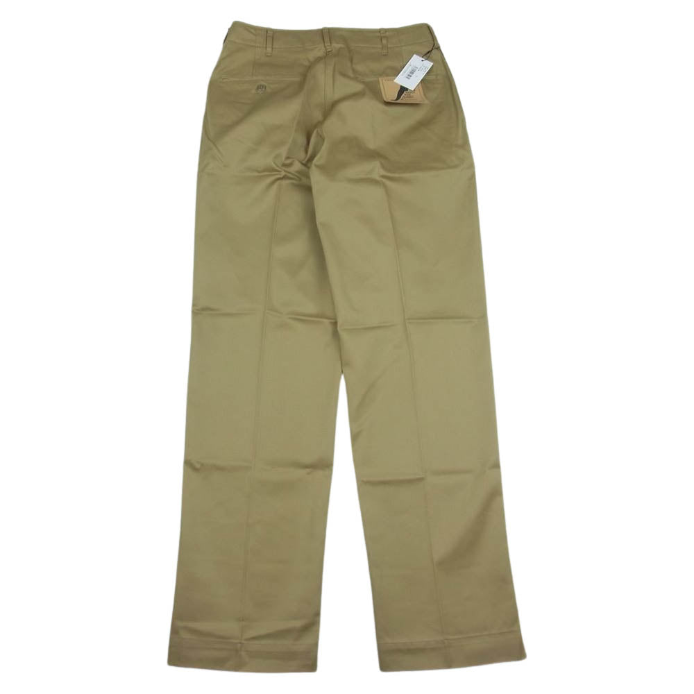 ANATOMICA アナトミカ 530-000-04 CHINO2 ボタンフライ チノパンツ ベージュ系 32【新古品】【未使用】【中古】