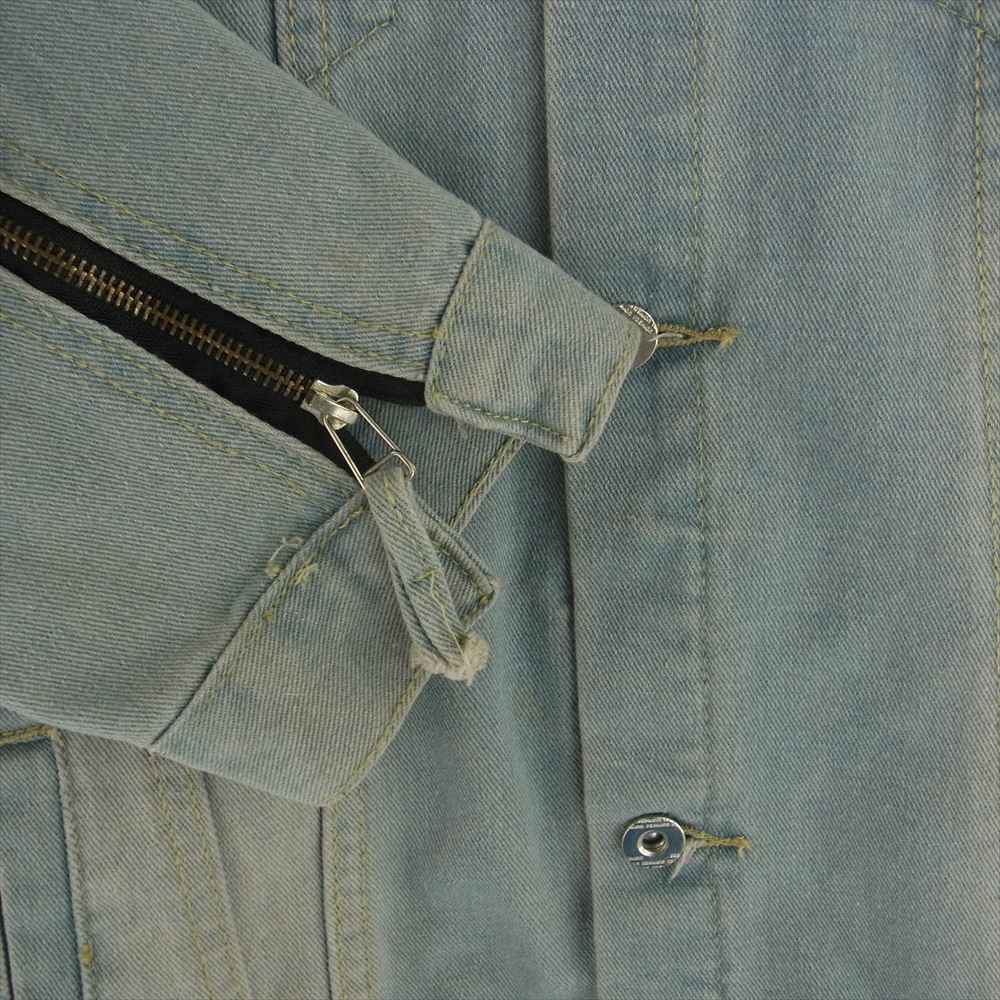 TOMMY HILFIGER トミーヒルフィガー ロゴ刺繍 デニム ジャケット インディゴブルー系 L【中古】