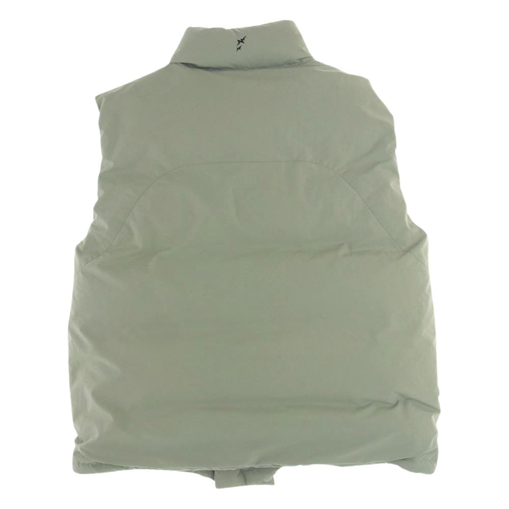 whiz ウィズ WL-V-15 DOWN VEST ダウンベスト パステルグリーン系 L【中古】