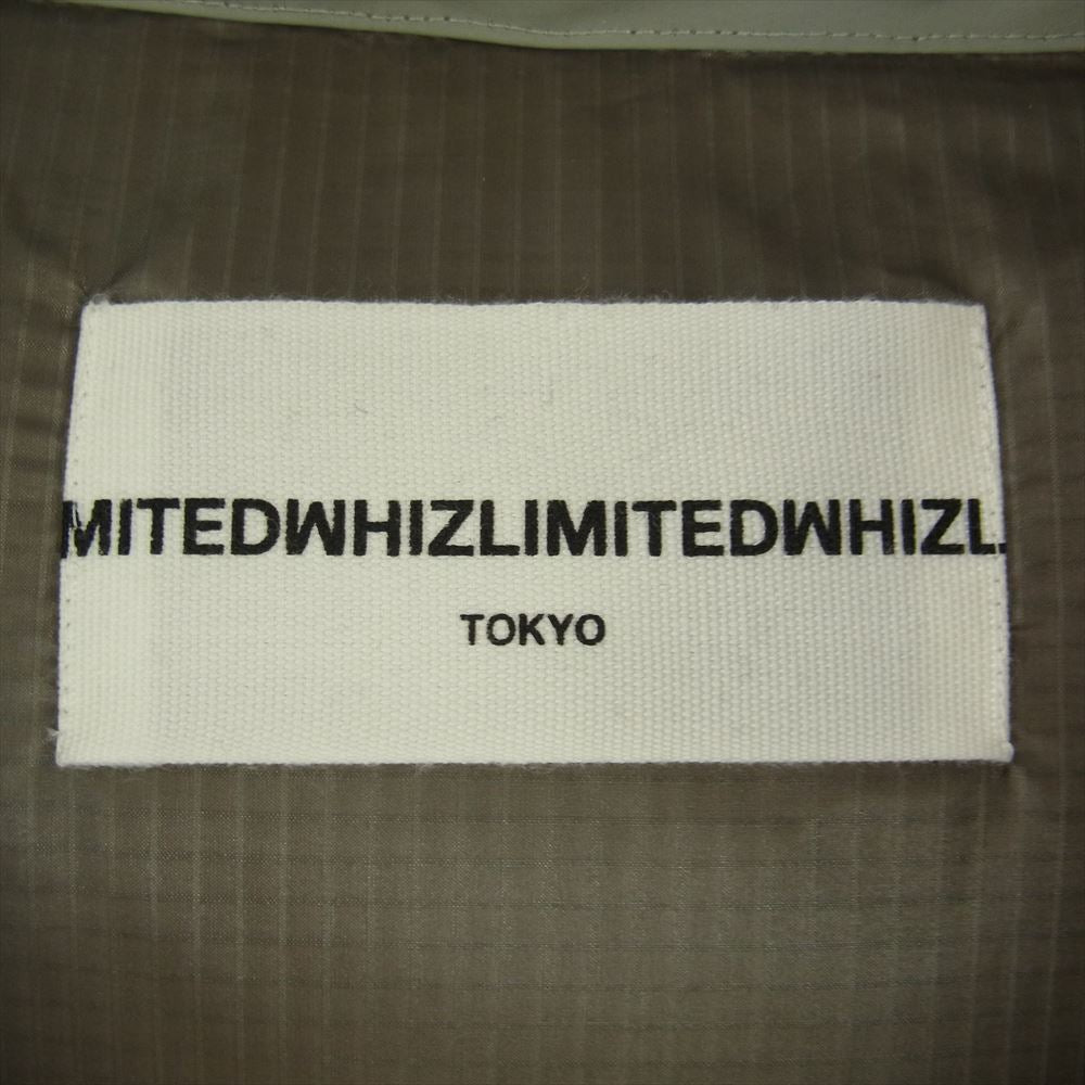 whiz ウィズ WL-V-15 DOWN VEST ダウンベスト パステルグリーン系 L【中古】