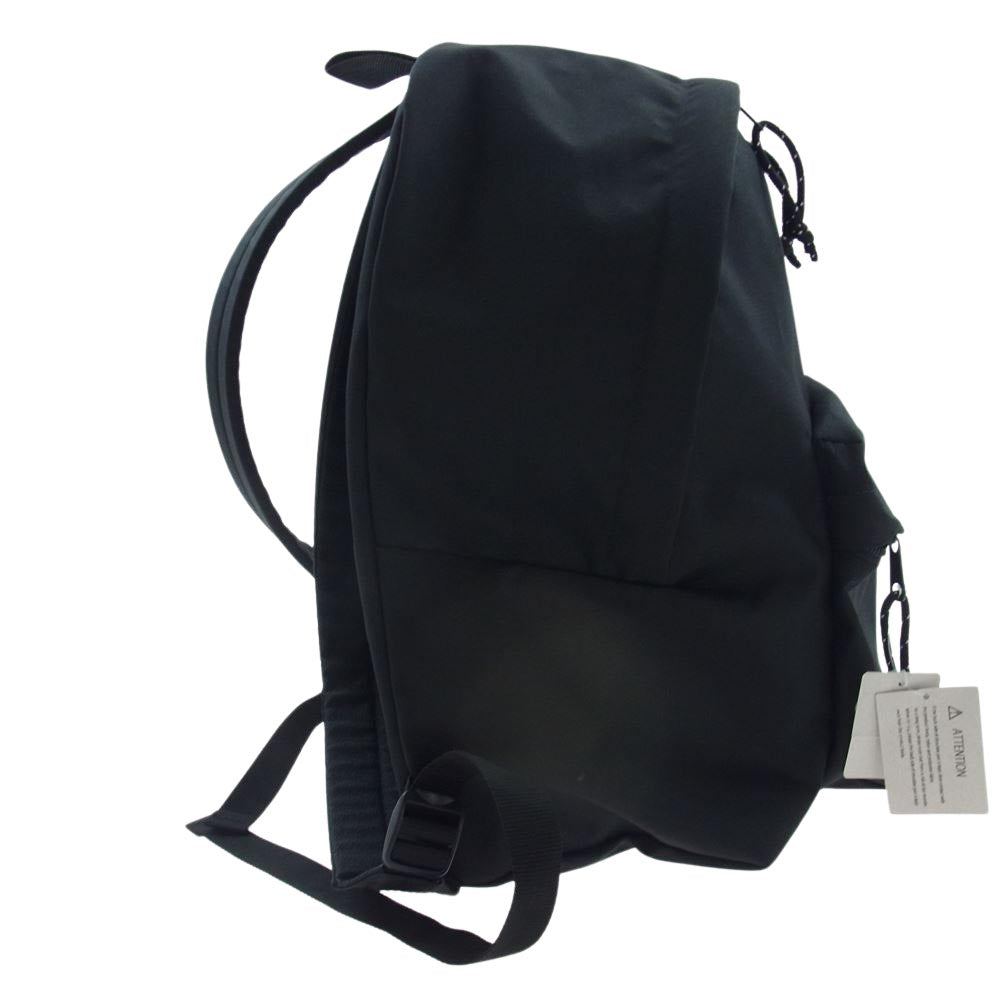 SAINT MICHAEL セントマイケル 23SS SM-S23-0000-077 BACK PACK L ロゴ刺繍 バックパック ナイロン リュック ブラック系 O/S【極上美品】【中古】