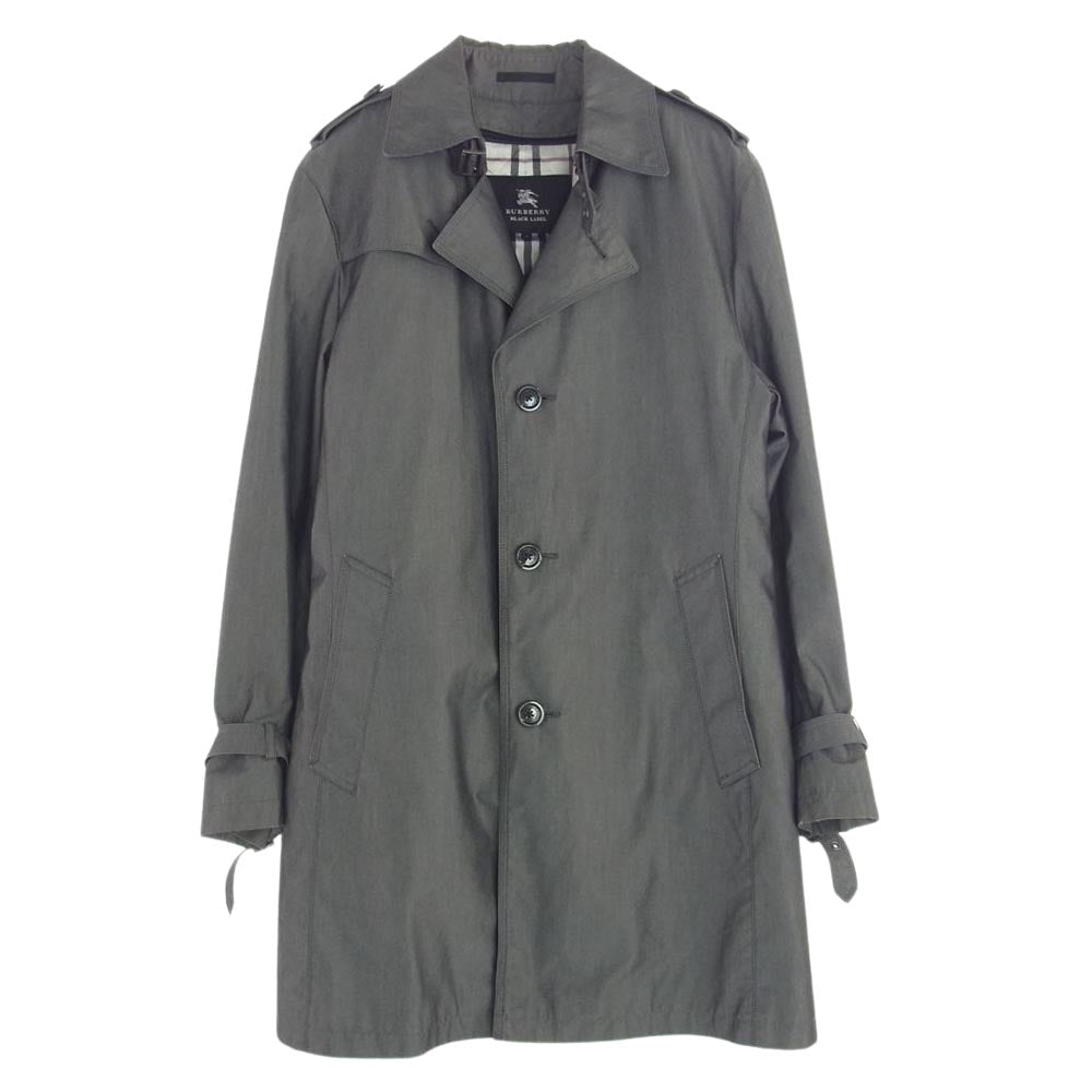 BURBERRY BLACK LABEL バーバリーブラックレーベル BMA15-105-06 グレー系 L【中古】