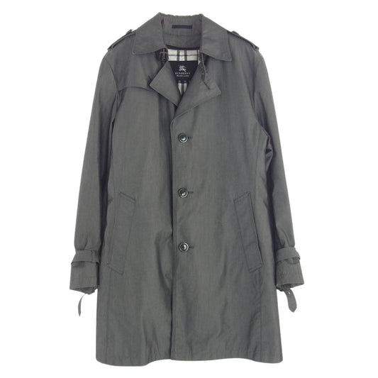 BURBERRY BLACK LABEL バーバリーブラックレーベル BMA15-105-06 グレー系 L【中古】