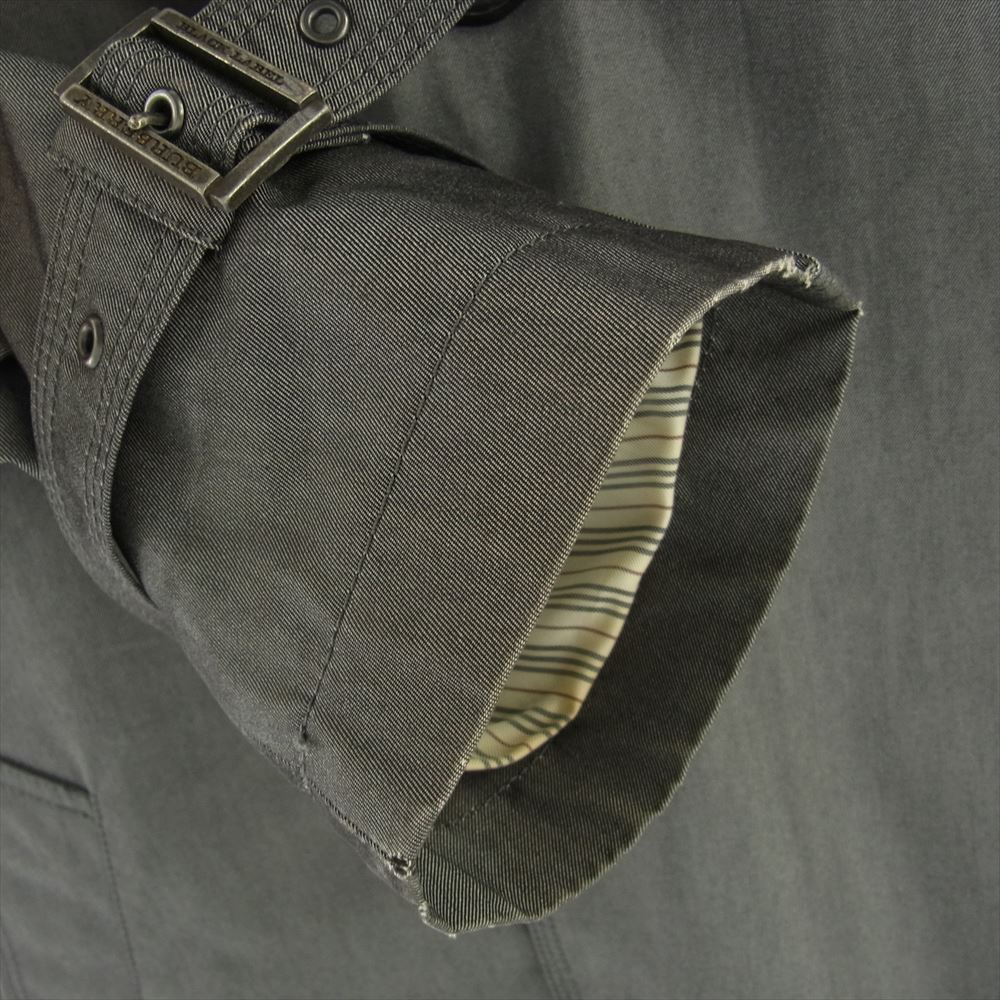 BURBERRY BLACK LABEL バーバリーブラックレーベル BMA15-105-06 グレー系 L【中古】