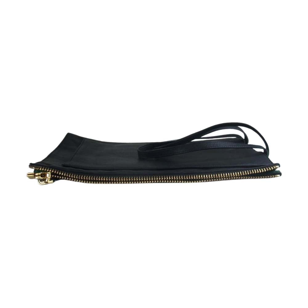 MARNI マルニ サイド ジップ レザー トート バッグ ブラック系 MARNI マルニ サイド ジップ レザー トート バッグ ブラック系