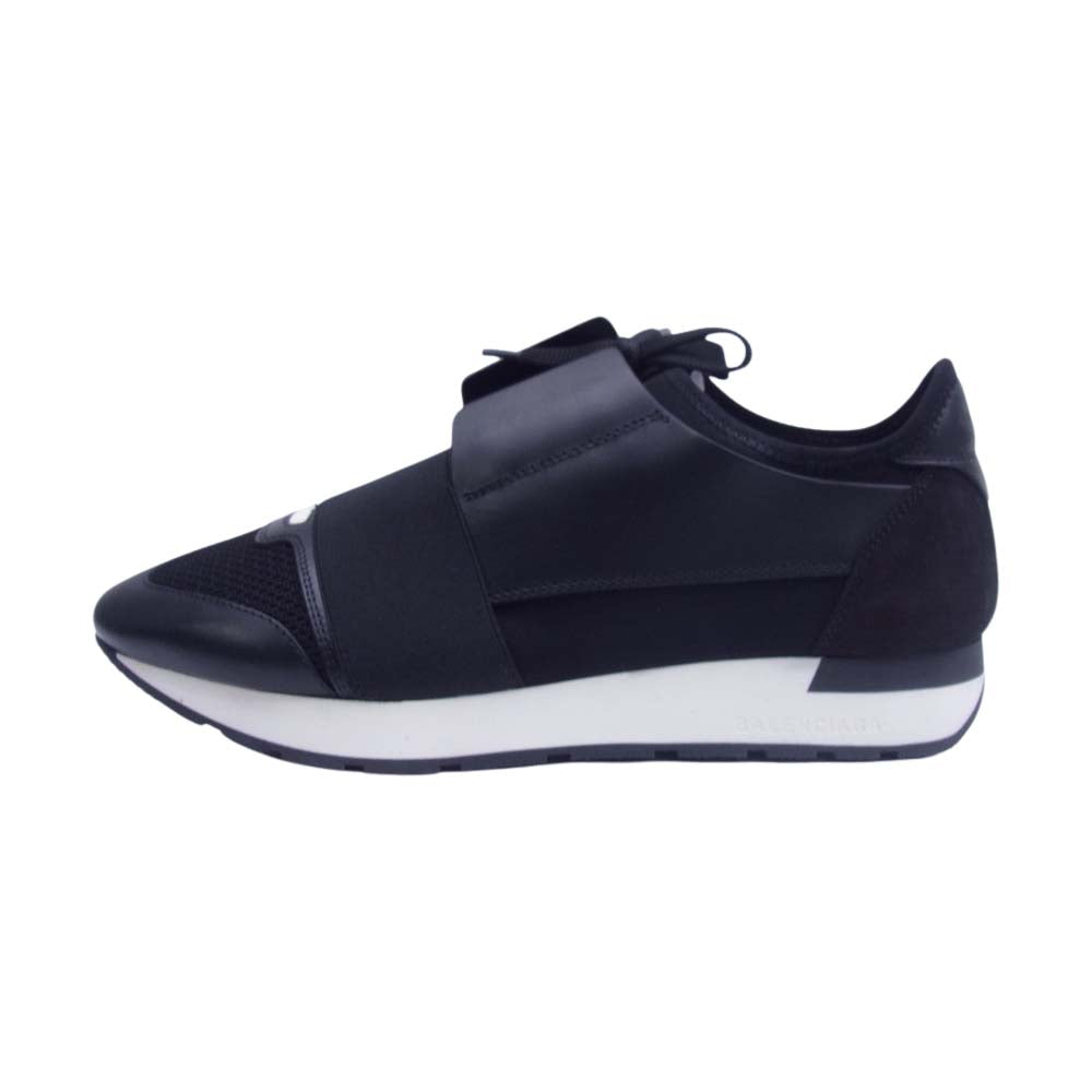 BALENCIAGA バレンシアガ 506328 WWYXS Race Runner レース ランナー スニーカー ブラック系 40【新古品】【未使用】【中古】