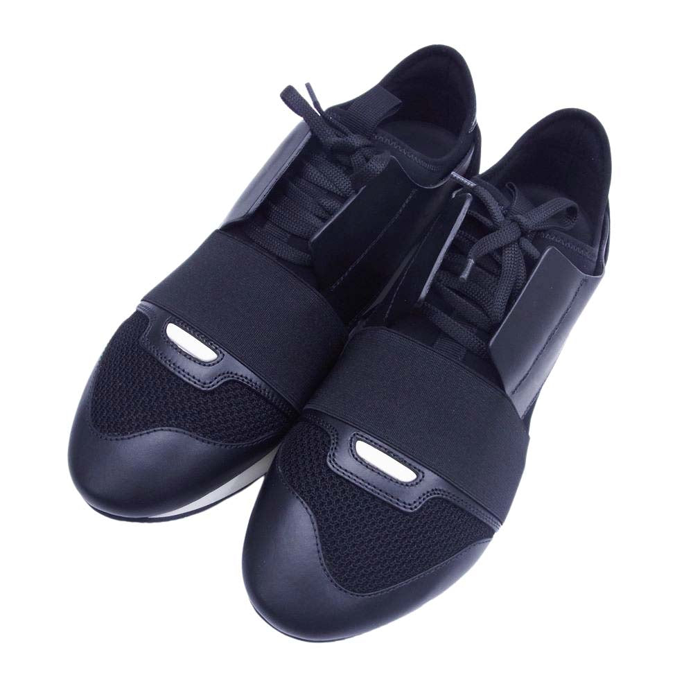 BALENCIAGA バレンシアガ 506328 WWYXS Race Runner レース ランナー スニーカー ブラック系 40【新古品】【未使用】【中古】