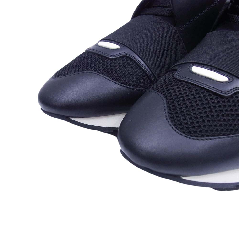 BALENCIAGA バレンシアガ 506328 WWYXS Race Runner レース ランナー スニーカー ブラック系 40【新古品】【未使用】【中古】