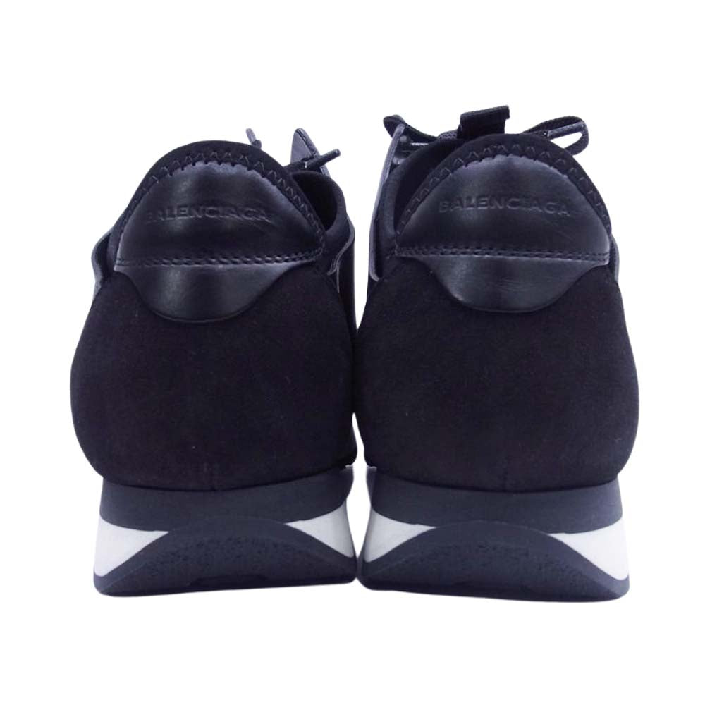 BALENCIAGA バレンシアガ 506328 WWYXS Race Runner レース ランナー スニーカー ブラック系 40【新古品】【未使用】【中古】