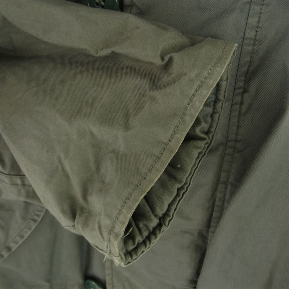 アメリカ空軍 ヴィンテージ 70s CWU-8/P ラビットフード パーカー ミリタリー ジャケット MIL-P-38184B カーキ系 M【中古】