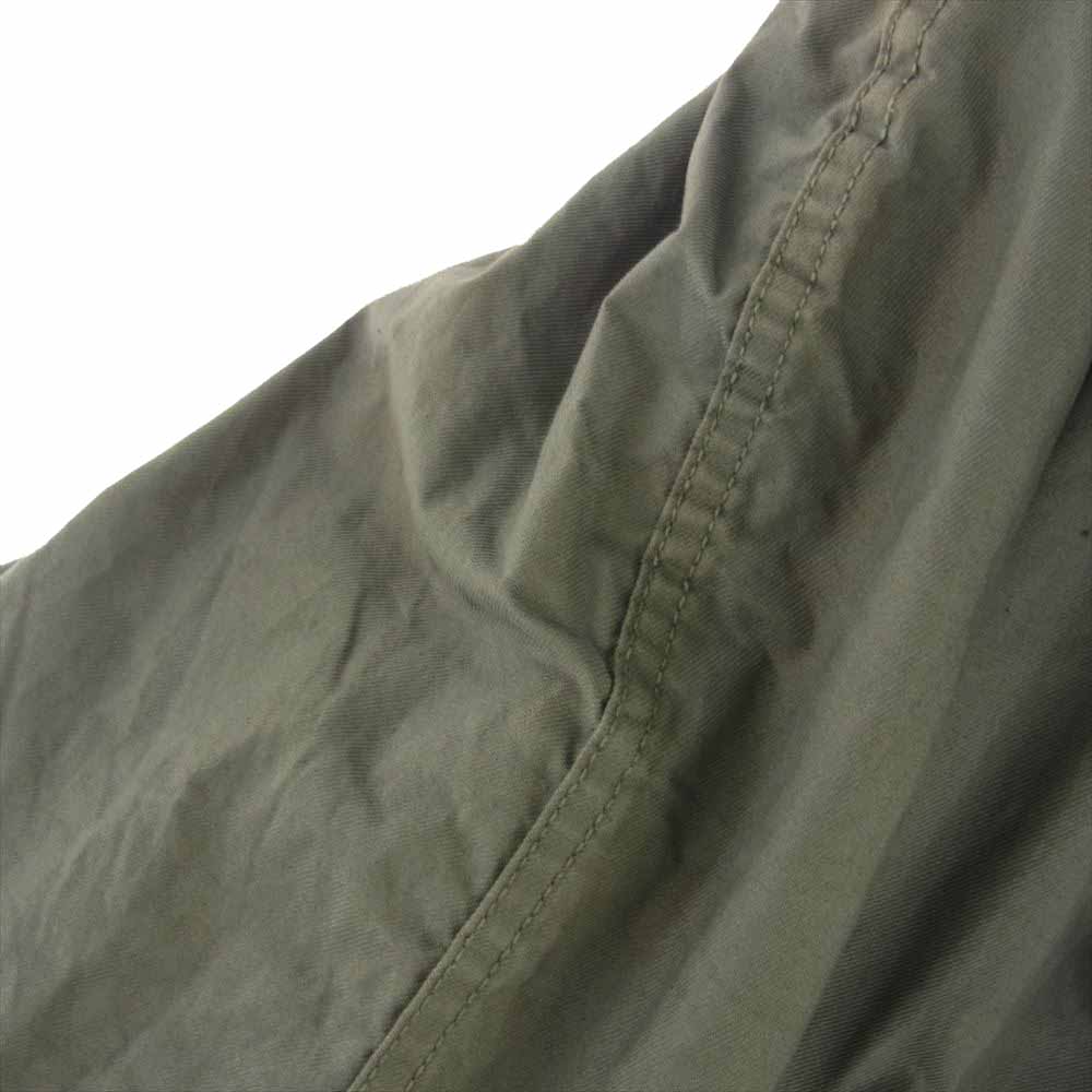 アメリカ空軍 ヴィンテージ 70s CWU-8/P ラビットフード パーカー ミリタリー ジャケット MIL-P-38184B カーキ系 M【中古】