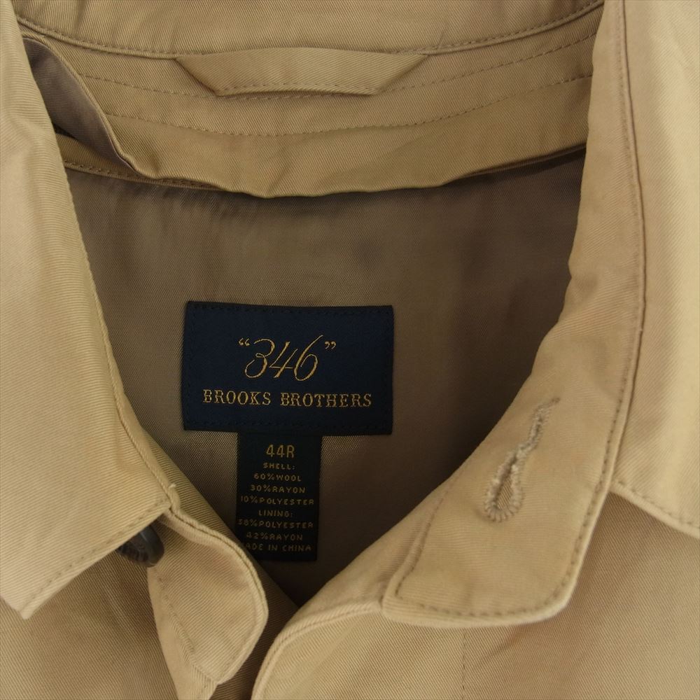 Brooks Brothers ブルックスブラザーズ ライナー付き ステンカラー コート ライトブラウン系 USA44【中古】