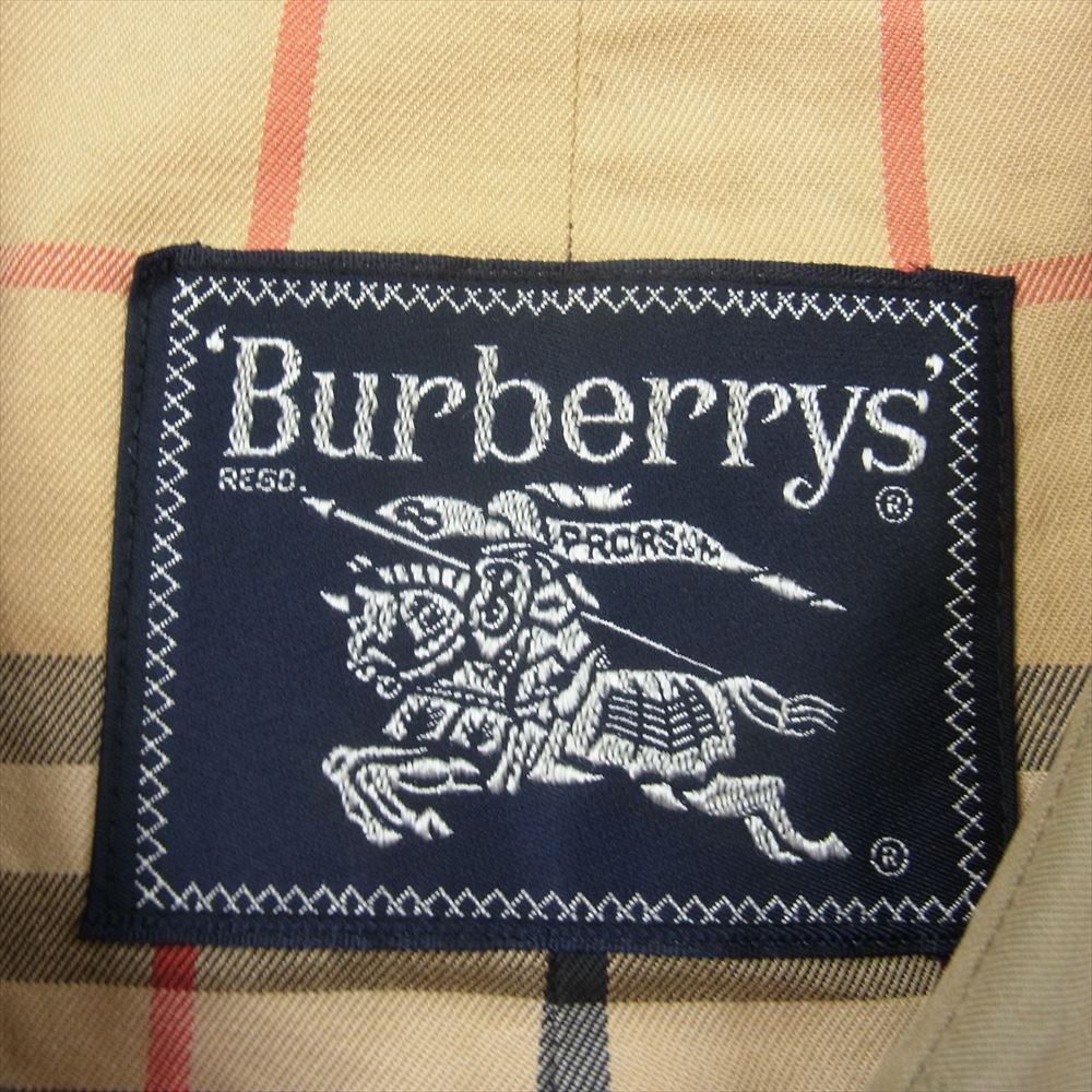 BURBERRY バーバリー 90s ノバチェック裏 トレンチ コート ベージュ系【中古】