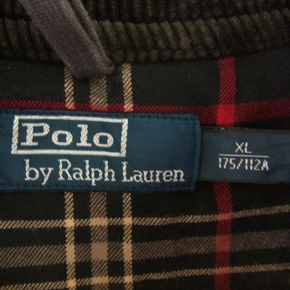 POLO RALPH LAUREN ポロ・ラルフローレン オイルド モーターサイクル ライダース ジャケット レッド系 XL【中古】