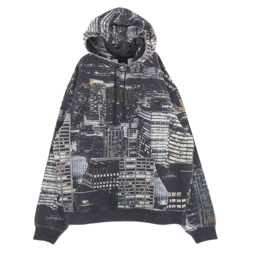 キス  KHM030342 ゴッサム フーディー スウェット パーカー グレー系 XL【中古】