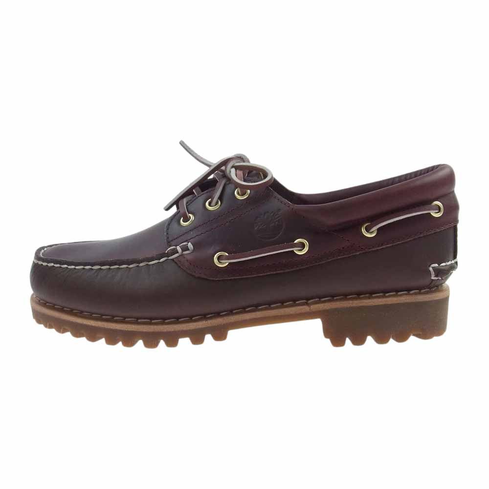 Timberland ティンバーランド TB0A68MU6481 × BEAMS 別注 3eye Classic Lug スリーアイ クラシックラグ モカシンシューズ ブラウン系 27cm【極上美品】【中古】
