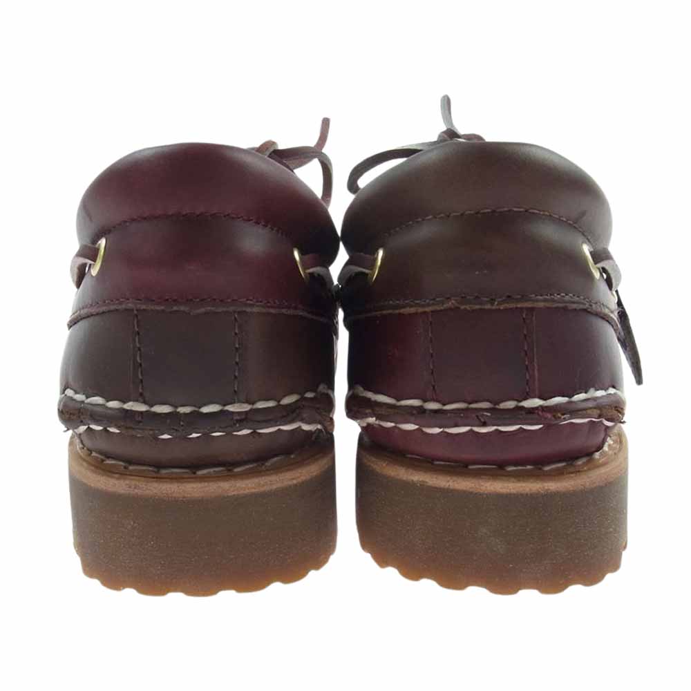 Timberland ティンバーランド TB0A68MU6481 × BEAMS 別注 3eye Classic Lug スリーアイ クラシックラグ モカシンシューズ ブラウン系 27cm【極上美品】【中古】