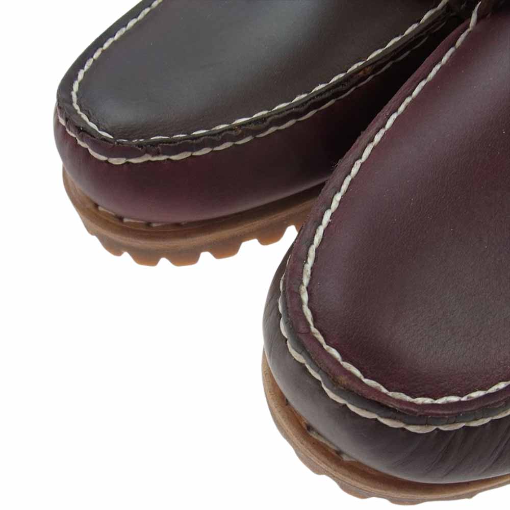 Timberland ティンバーランド TB0A68MU6481 × BEAMS 別注 3eye Classic Lug スリーアイ クラシックラグ モカシンシューズ ブラウン系 27cm【極上美品】【中古】