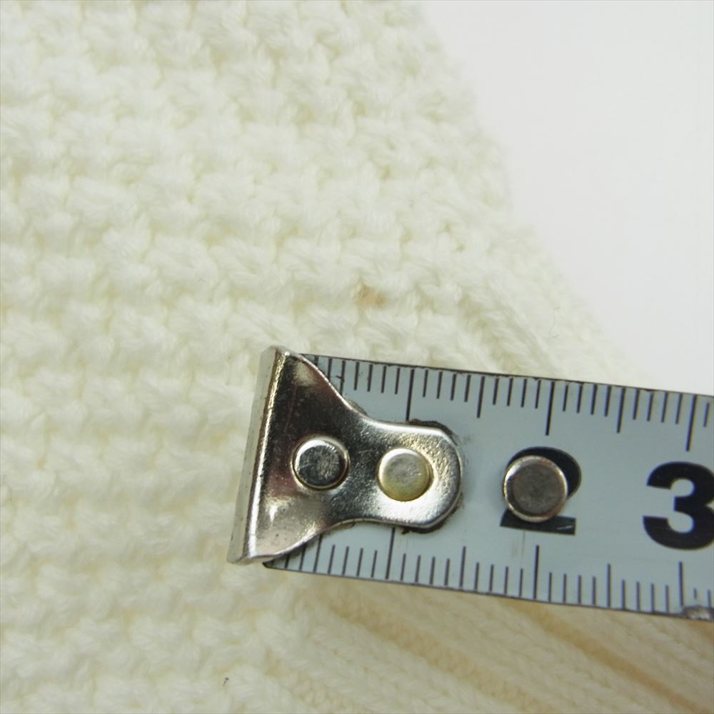 Supreme シュプリーム 20AW Textured Small Box Sweater テクスチャード スモール ボックスロゴ ニット セーター ホワイト系 L【中古】