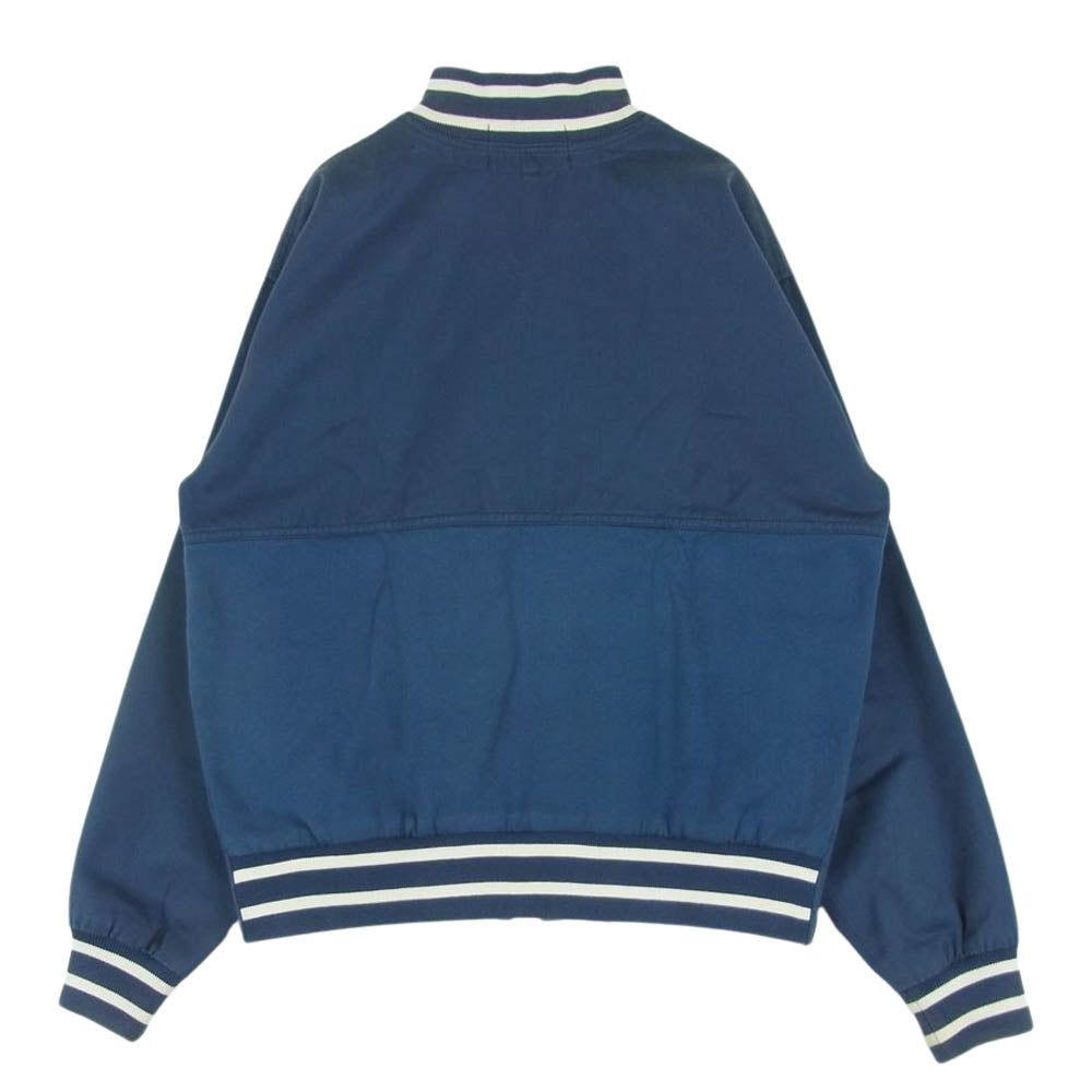 Nigel Cabourn ナイジェルケーボン FRED PERRY フレッドペリー ジップアップ ジャケット ブルゾン 英国製 ネイビー系 ブルー系 36【中古】