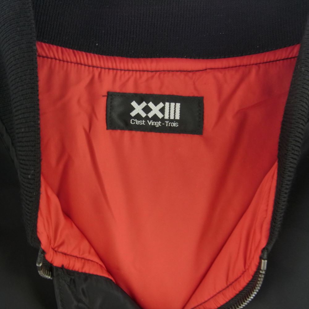 セバントゥア MA-1 ボンバー フライト ジャケット ブルゾン ブラック系 XL【中古】