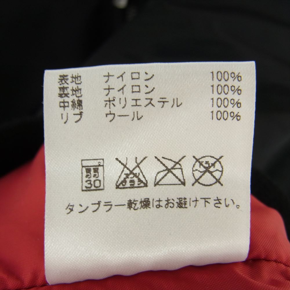 セバントゥア MA-1 ボンバー フライト ジャケット ブルゾン ブラック系 XL【中古】
