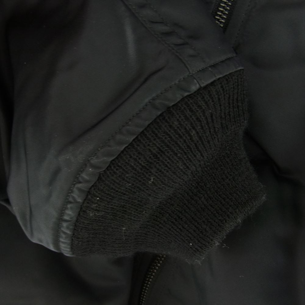 セバントゥア MA-1 ボンバー フライト ジャケット ブルゾン ブラック系 XL【中古】