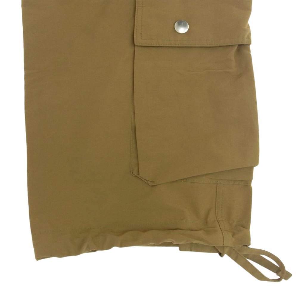 インディピクト ドローストリング スナップ イージー カーゴ パンツ ベージュ系 L【中古】