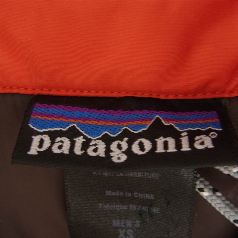 patagonia パタゴニア GUIDE PARKA ガイド パーカー 中綿 ジャケット オレンジレッド系 XS【中古】