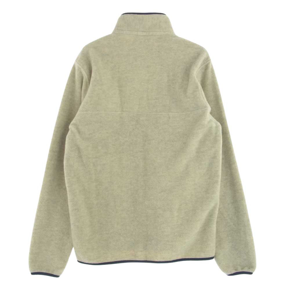 patagonia パタゴニア 25551 Lightweight Synchilla Snap-T Fleece Pullover ライトウェイト シンチラ スナップT プルオーバー フリース グレー系 オフホワイト系【中古】