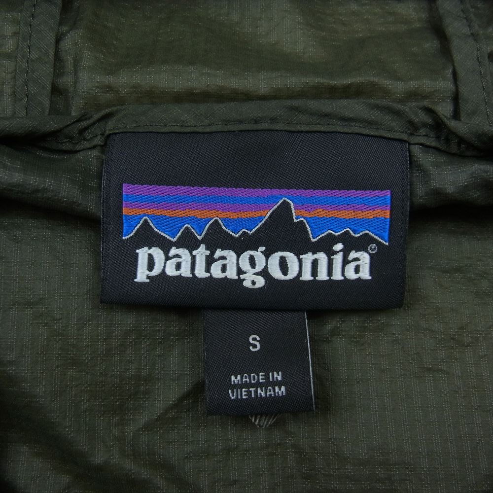 patagonia パタゴニア 24142 ナイロン フーディニ ジャケット オリーブ S【新古品】【未使用】【中古】