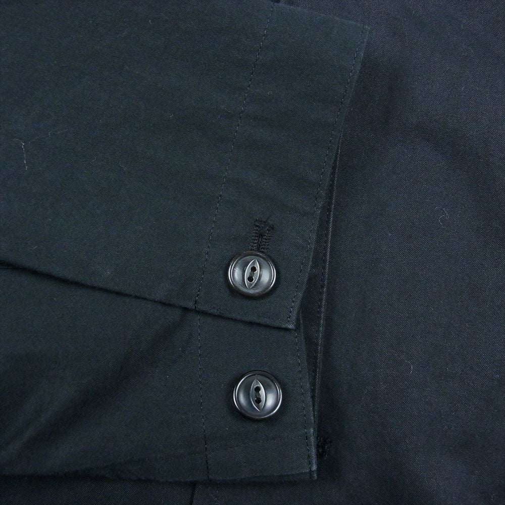 marka マーカ M20A-11SH01C SHIRT COAT organic cotton twill コットンオーガニックコットンツイル シャツコート ロングコート ブラック系 2【中古】