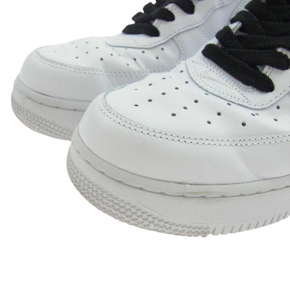 Supreme シュプリーム CU9225-100 × Nike ナイキ Air Force 1 Low White エアフォース1 ロー ホワイト スニーカー ホワイト系 27.5cm【中古】