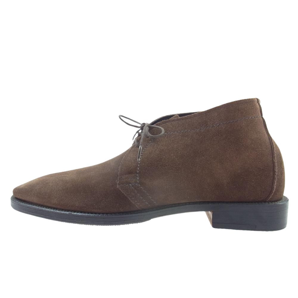 ALDEN オールデン 46481 BROOKS BROTHERS ブルックスブラザーズ スエード チャッカブーツ ブラウン系 9D【極上美品】【中古】