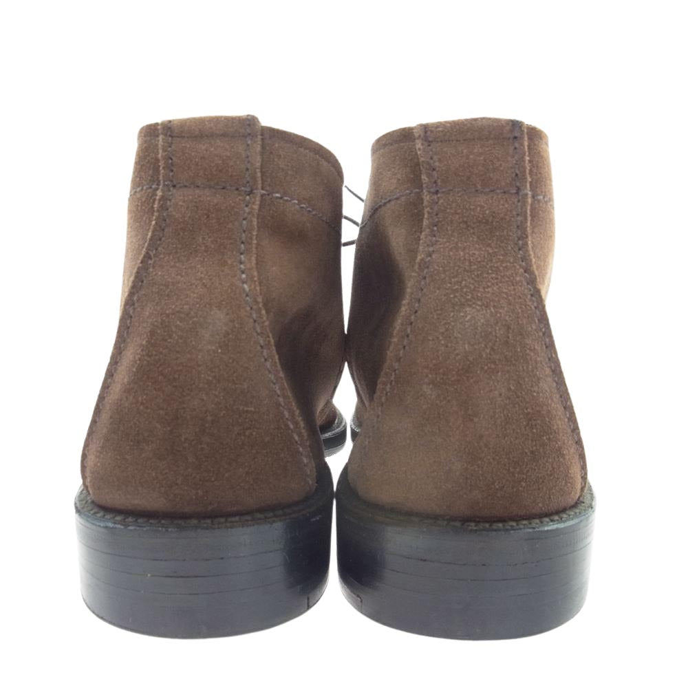 ALDEN オールデン 46481 BROOKS BROTHERS ブルックスブラザーズ スエード チャッカブーツ ブラウン系 9D【極上美品】【中古】