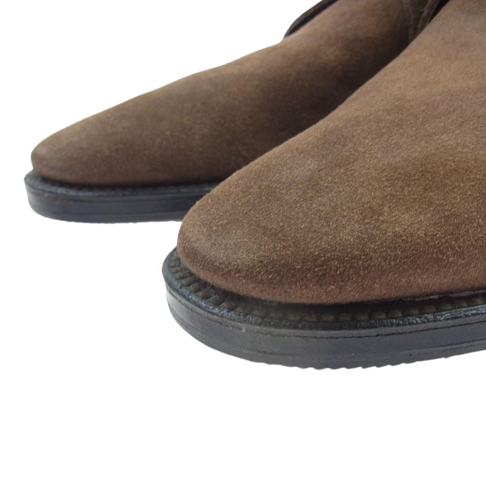 ALDEN オールデン 46481 BROOKS BROTHERS ブルックスブラザーズ スエード チャッカブーツ ブラウン系 9D【極上美品】【中古】