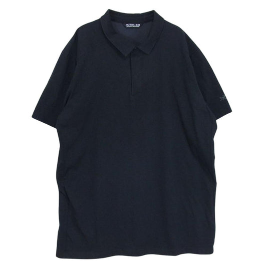 ARC'TERYX アークテリクス ERIS Polo エリス ポロシャツ ブラック系 XXL【中古】