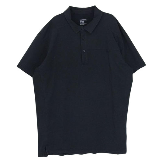 ARC'TERYX アークテリクス Captive Polo キャプティブ ポロシャツ ブラック系 XXL【中古】